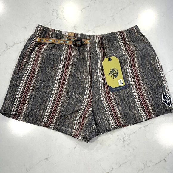 Prana Unisex (M XS, W S) NEW Sandbar Indio Heritage Shorts 3" Inseam Pull ON